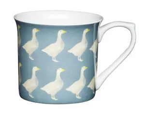 KitchenCraft Fine Bone China Geese Mug