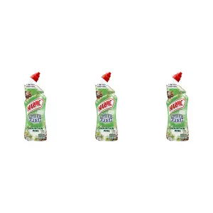 Harpic Active Fresh Cleaning Gel Pine 750ml (Pack of 3)