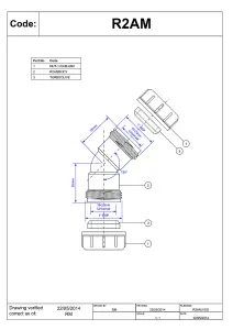 McAlpine R2AM 0.75" Pushfit 135 degree Overflow Bend