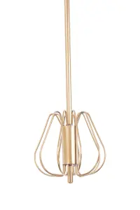 Essentials by Premier Zamin Press And Spin Light Gold 35cm Whisk