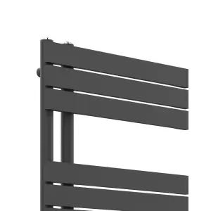 VURTU3 Designer Vertical Single Panel Radiator, 1600(H) x 600(W), Anthracite, 613646