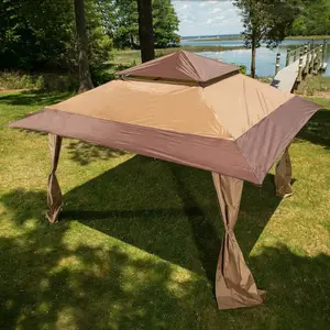 MAXIMUS Royal 4x4m Pop-up Gazebo Outdoor Patio Canopy Tent