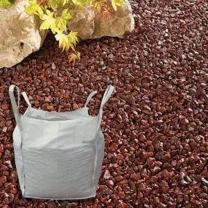 Kelkay Sunset Red Premium Aggregate Chippings Bulk Bag 750kg