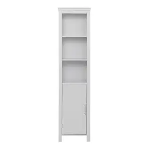 Storage Bathroom Tall Cabinet with Blind Door 161.5cm H x 40cm W x 30cm D