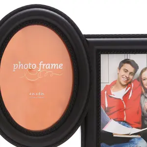 Maison by Premier 4 Photo Black Plastic Multi Photo Frame