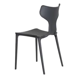 Britnie Dining Chair (Set of 4) Dark Grey