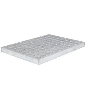 100 x 70cm Heavy Duty Galvanized Steel Rectangular Drain Cover Grate