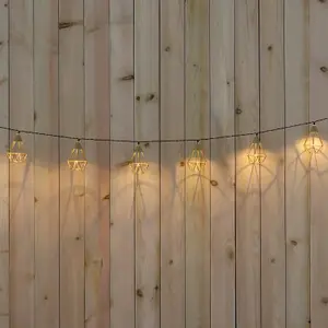 Anakena Battery-powered Warm white 10 Integrated LED Outdoor String lights