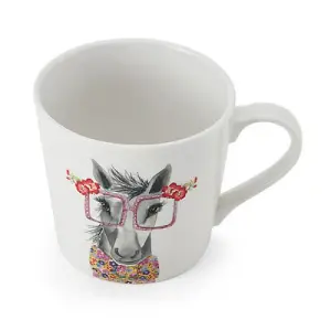 Mikasa Tipperleyhill Horse Print 380ml Mug