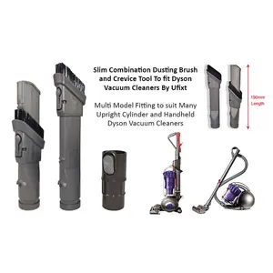 Compatible Dyson Combination Crevice Nozzle Brush by Ufixt