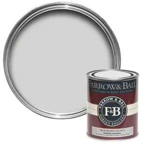 Farrow & Ball Modern Blackened No.2011 Eggshell Paint, 750ml