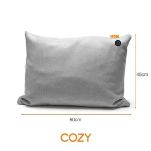 COZY HEATED CUSHION TOVE 60cm x 45cm