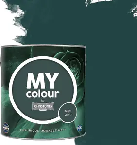 Johnstone's My Colour Durable Matt Paint Night Watch - 2.5L