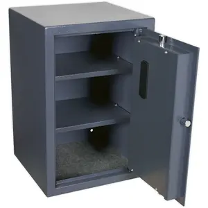 Heavy-Duty Electronic Combination Cash Safe with Twin Lock Bolts