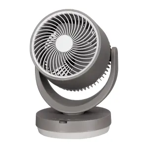 TCP Grey 8" 35W Remote controlled Desk fan