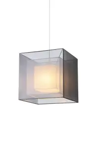 GoodHome Ciplye Grey Light shade (D)30cm