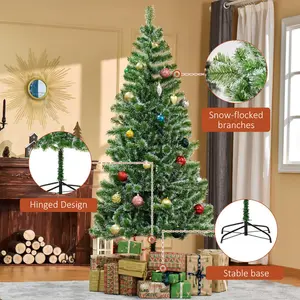 Artificial Spruce Christmas Tree 7ft.