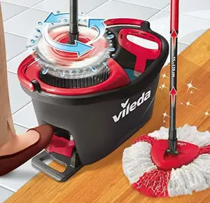 Vileda Turbo Microfibre Mop & Bucket Set