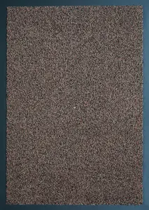 Non Slip Absorbent Dirt Trapper Rubber Edged Door Mats Gold 60x90 cm