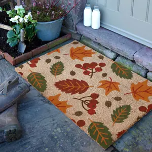 Autumn Leaves Doormat (90 x 60cm)