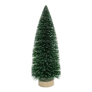 Dark green Christmas Freestanding Table top decoration (H) 300mm