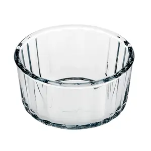 Glass Round Single Borcam Souffle Bowl (Set of 6)