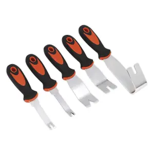 Sealey Door Panel & Trim Clip Removal Tool Set 5pc RT006