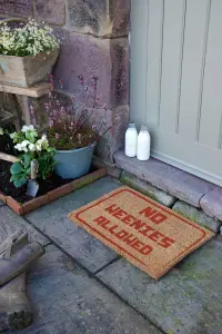 No Dachshunds Allowed Doormat (60 x 40cm)