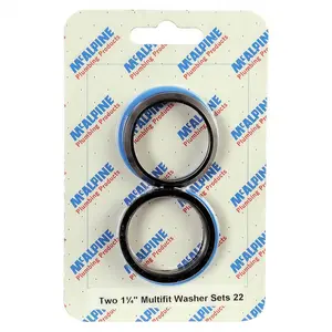 McAlpine CARD-22 Two 1" Multifit Washer Sets - PWM1 x 2 + RWM1 x 2