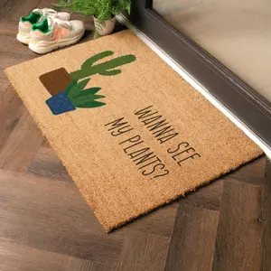 Wanna See My Plants Doormat (90 x 60cm)