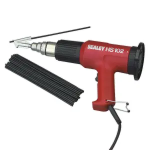 Sealey Plastic Welding Kit including HS102 Hot Air Gun HS102K