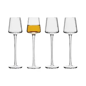 Anton Studios Empire Set of 4 Liqueur Glasses