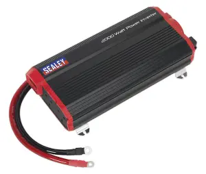 Sealey Power Inverter Modified Sine Wave 2000W 12V DC - 230V 50Hz PI2000