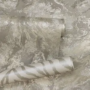 Holden Decor Calacatta Marble Bead Taupe Marble Textured Wallpaper