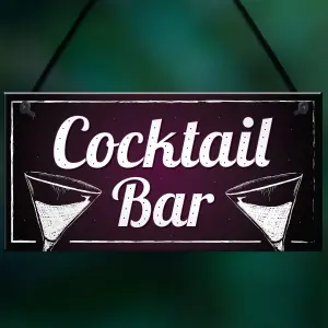 Red Ocean Cocktail Bar Decorations Neon Effect Home Bar Pub Club Man Cave Garden Sign Friendship Gift