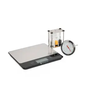 3pc Kitchen Tools Set with 'Dry & Liquid' Digital Kitchen Scales, Wireless Stainless Steel Meat Thermometer & Egg Timer