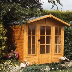 Chatsworth 7 x 7 Ft Shiplap Summer House No