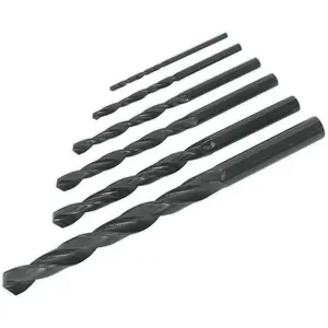 High-Quality 6 Piece HSS Drill Bit Set for Precision Drilling - Sizes 2mm to 8mm