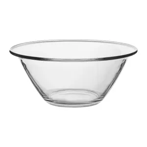 Bormioli Rocco - Mr Chef Glass Nesting Mixing Bowl - 2.5 Litres - Pack of 6