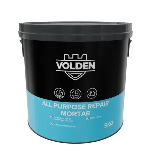 Volden Ready-mixed Repair mortar, 5kg Tub - Requires mixing before use