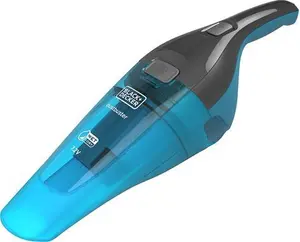 Black & Decker Black + Decker WDC215WA-GB Wet And Dry Dustbuster Cordless Handheld 7.2V Lithium-Ion Vacuum Cleaner - Titanium Grey | Robert Dyas