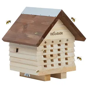 Woodside Wooden Garden Bee House