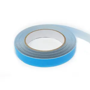 SteelFlex 20mm Wide Steel Tape - Gloss White & Foam Adhesive (5 Metre Length)