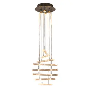 Luminosa Spyro Modern 20 Light Pendant Ceiling Light, GU10 + G4