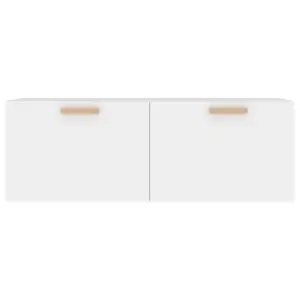 Berkfield Wall Cabinet White 100x36.5x35 cm Engineered Wood