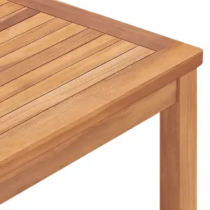 Berkfield Garden Dining Table 160x80x77 cm Solid Teak Wood