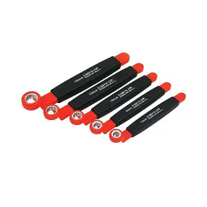 5pc VDE Electricians Insulated Ring Spanner Wrench Set 1000v (CT3946)