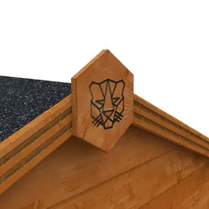 Tiger 5 ft. W x 7 ft. D Shiplap Apex Wooden Shed