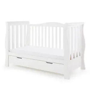 Stamford Luxe Cot Bed White