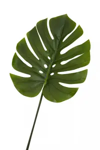 Fiori 109cm Green Stem Monstera Palm Artificial Plant Foliage